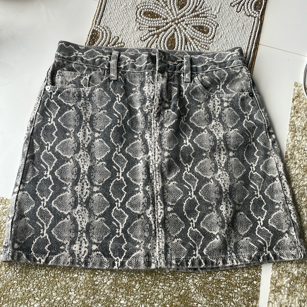 Blanknyc jeans skirt